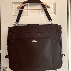 PROTOCOL Black Garment Suit Dress Luggage Travel Foldable Hanging Pockets